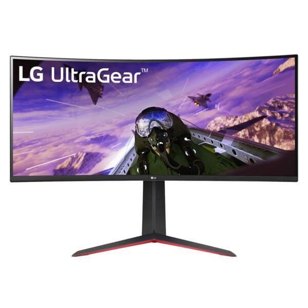 LG 34GP63A Electronics Ultragear 21:9 Curved Gaming LED Monitor 86.42 Cm (34 Inch) QHD (3440X1440) | 5Ms |160Hz | AMD Freesync Premium | HDR 10 | Srgb 99% | Height Adjust Stand, DP, HDMI, Speaker, Headphone Out