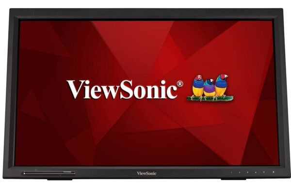 ViewSonic TD2423 Touch LCD Monitor 60.45 cm (23.8") FHD 1080, IR 10 - Point Touch, 7H Hardness, 75Hz, Dual Speakers, Finger | Glove | Stylus Compatible, USB 2.0 (Type A x 2; Type B), HDMI, DVI, VGA, Black