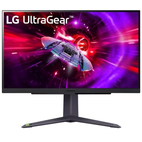 LG 27GR75Q Ultragear Gaming Monitor (27") QHD IPS Display (2560x1440), Smooth Gameplay:165Hz & 1Ms, HDR 10, Srgb 99%(Typ.), G-Sync, AMD Freesync Premium, Anti-Glare, Height, Pivot, HDMI, DP, Black