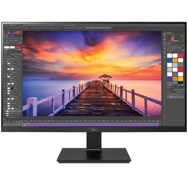 LG 27BL650C-B UltraWide 68.58 cm (27 Inch) Full HD IPS Panel with Height/Swivel Adjustment, HDMI & DP Ports, sRGB 99% USB Type-C, Reader Mode, Anti-Flicker & Less Blue Light, 3-side Virtually Borderless Design Monitor (Adaptive Sync, Response Time: 5 ms, 75 Hz Refresh Rate)