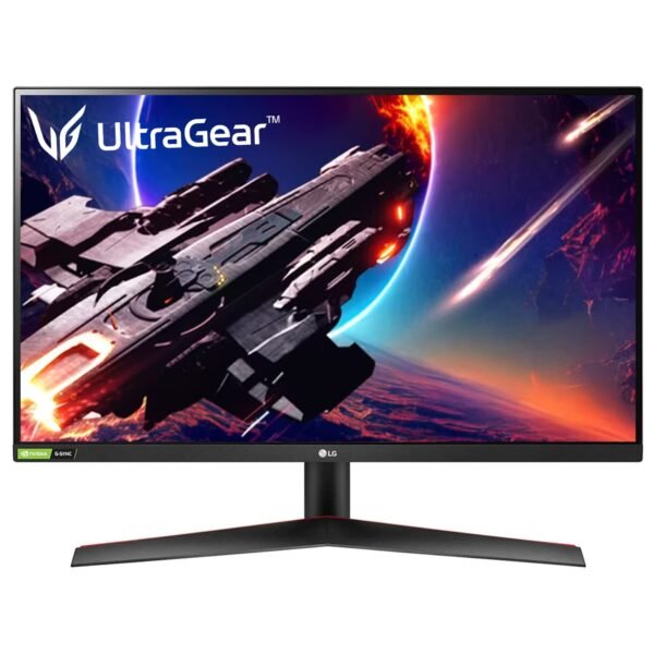 LG 27GN800 QHD IPS Ultragear Gaming Monitor 68 CM (27 Inches), QHD, 2560 x 1440, 1 MS, 144Hz, HDR 10, sRGB 99% (CIE1931), G-Sync Compatible, Freesync Premium, HDMI X 2, DP, HP Out (Black)