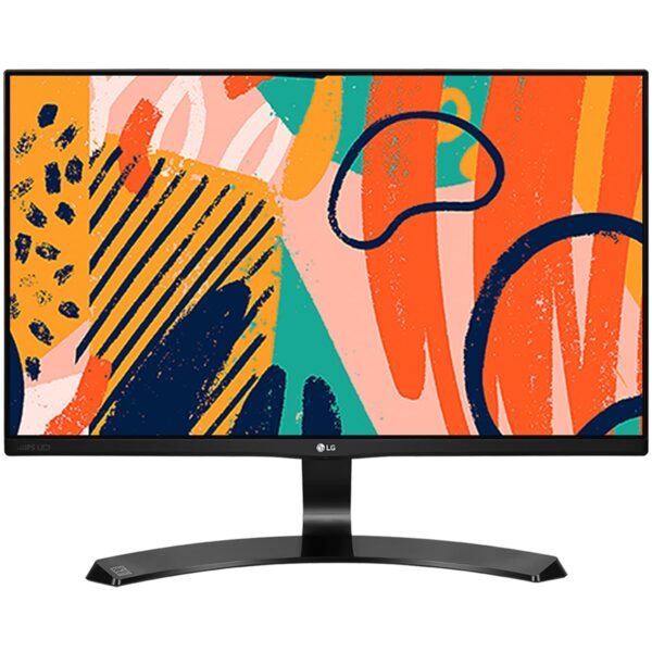LG 22MP68VQ 22" (55CM) Full HD IPS Monitor LCD (1920 X 1080 Pixels), 3 Side Borderless with VGA, HDMI, DVI, Audio Out Ports - 22MP68VQ (Black)