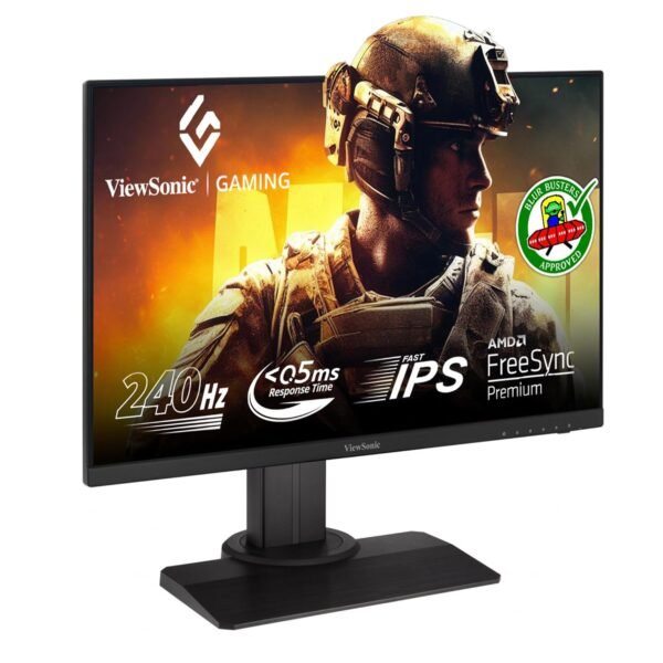 ViewSonic XG2431 24 Inch FHD Fast IPS 240Hz 0.5ms AMD FreeSync Premium Gaming Monitor, Blur Busters 2.0 Certified, VESA HDR 400, Height | Tilt | Pivot | Swivel, 2 X HDMI | DP | 2 x USB 3.2 Type A/B - XG2431