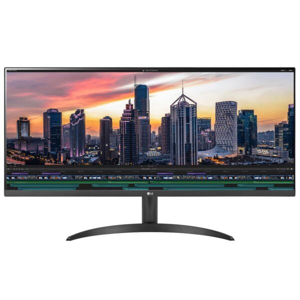 LG 34WP500 87 cm (34 Inches) UltraWide Full HD (2560 x 1080) Pixels Display - HDR 10, AMD Free sync, IPS with sRGB 95%, Multitasking, Flicker Safe, Reader Mode, HDMI, Headphone Out and Gaming Monitor
