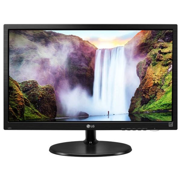 LG 19M38AB-B 19-Inch (47 Cm) Led 1366 X 768 Pixels HD Ready Monitor, TN Panel With Vga Port (Black)