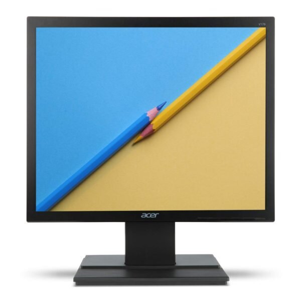 Acer V176L 17-inch(44cm) Square 1280 X 1024 (SXGA) Resolution LED Backlit Computer Monitor, 250 Nits, 5 MS Response Time, TCO Certified, Black