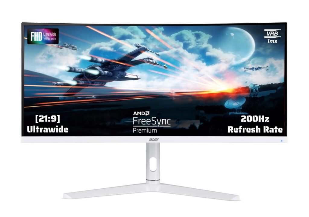 Acer XZ306CX 29.5 Inch (74.93 Cm) Ultrawide 21:9 ...