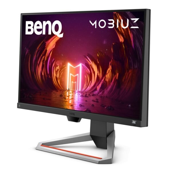 BenQ MOBIUZ EX2510S 24.5" IPS Full HD HDR Gaming Monitor 165Hz| 1ms MPRT| FreeSync Premium| Height Adjust| 99% sRGB| Bezel-Less| Black Equalizer| treVolo Speakers (2.5W x 2)| HDMI| DP (Dark Grey)