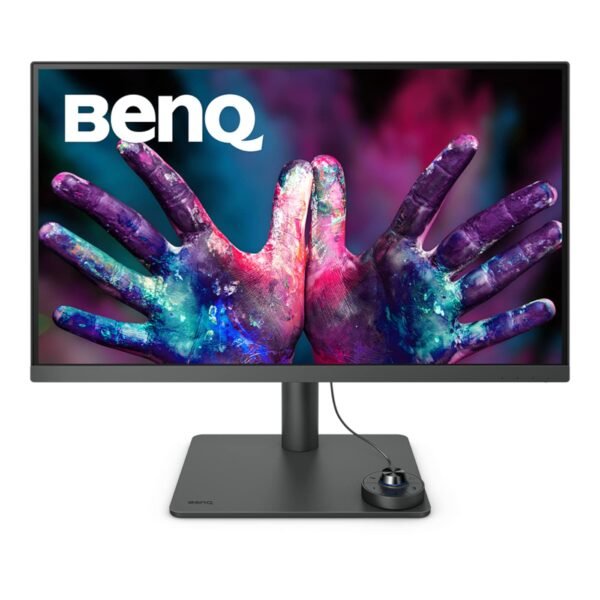BenQ PD2705U 27" LED | 4K IPS HDR10 Monitor | UHD | 99% sRGB | 99% Rec.709 | Color Mode | Darkroom Mode | Animation Mode | CAD/CAM Mode| HDMI| DP| USB-C(65W)| AQCOLOR Technology (Dark Grey)