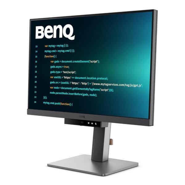 BenQ RD240Q 24" WQXGA Programming LED Monitor| 90W USB Type-C| Advanced Coding Modes| Coding Hotkey| Ergonomic Design| 16:10 Special Ratio| Circadian Mode| Eye-Care Technology| Eco-Friendly Design