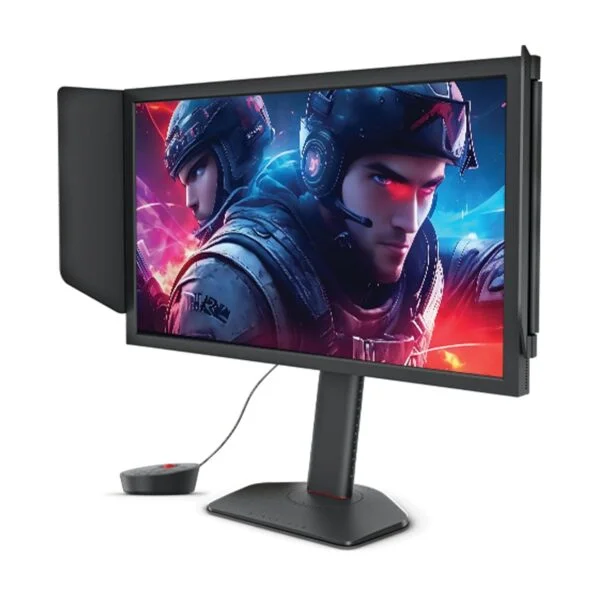 BenQ Zowie XL2586X 24 Inch 540Hz FHD Fast TN 0.5ms, Gaming Monitor for Esports, Motion Clarity DyAc2, XL Setting to Share, S Switch, Shield, Precise Height Adjust with Industrial Grade Bearing (Black) 1 ZOWIE XL2586X