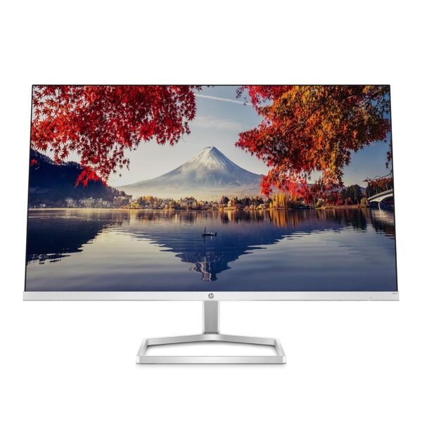 HP M22f 21.5-inches, 54.6 cm, FHD Monitor Eye Safe Certified Full HD IPS 3-Sided Micro-Edge Monitor, 75Hz, AMD Free Sync with 1xVGA, 1xHDMI 1.4 Ports, 300 nits (Silver, 1920 x 1080 Pixels)
