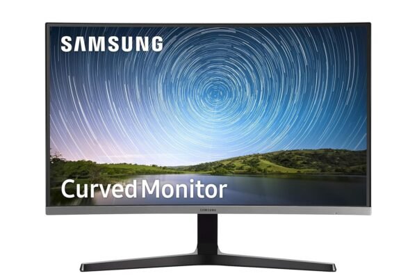 SAMSUNG LC32R500FHWXXL 81.28 cm (32 inch) Curved Full HD VA Panel Gaming Monitor (AMD Free Sync, Response Time: 4 ms, 75 Hz Refresh Rate)