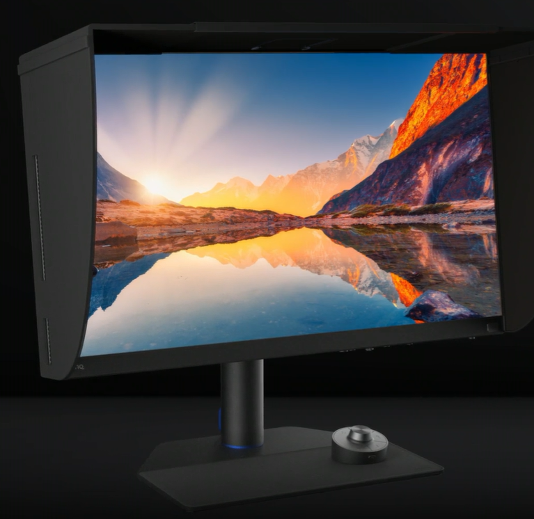 BenQ SW272Q 27 Inch 2560X1440p 2K Pro Photo&Video Editing IPS 99% AdobeRGB 98% P3 HDR 10 H/W Calibration Pantone Validated DeltaE<1.5 Hdmi DP Card Reader USB-C(90W)Shading Hood Wireless Controller Grey 1 BenQ SW272Q