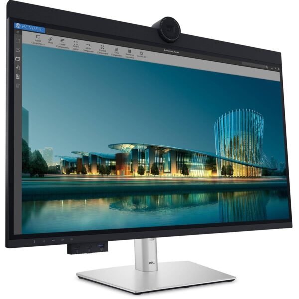 Dell U3224KB 32 inch UltraSharp Monitor, Resolution 6K 6144 x 3456@60Hz, IPS-Panel, HDMI 2.1, Mini DisplayPort 2.1, 2 x Thunderbolt™ 4, USB Type-C, 5X USB Type-A, RJ45 Connector, 2X USB Type-C