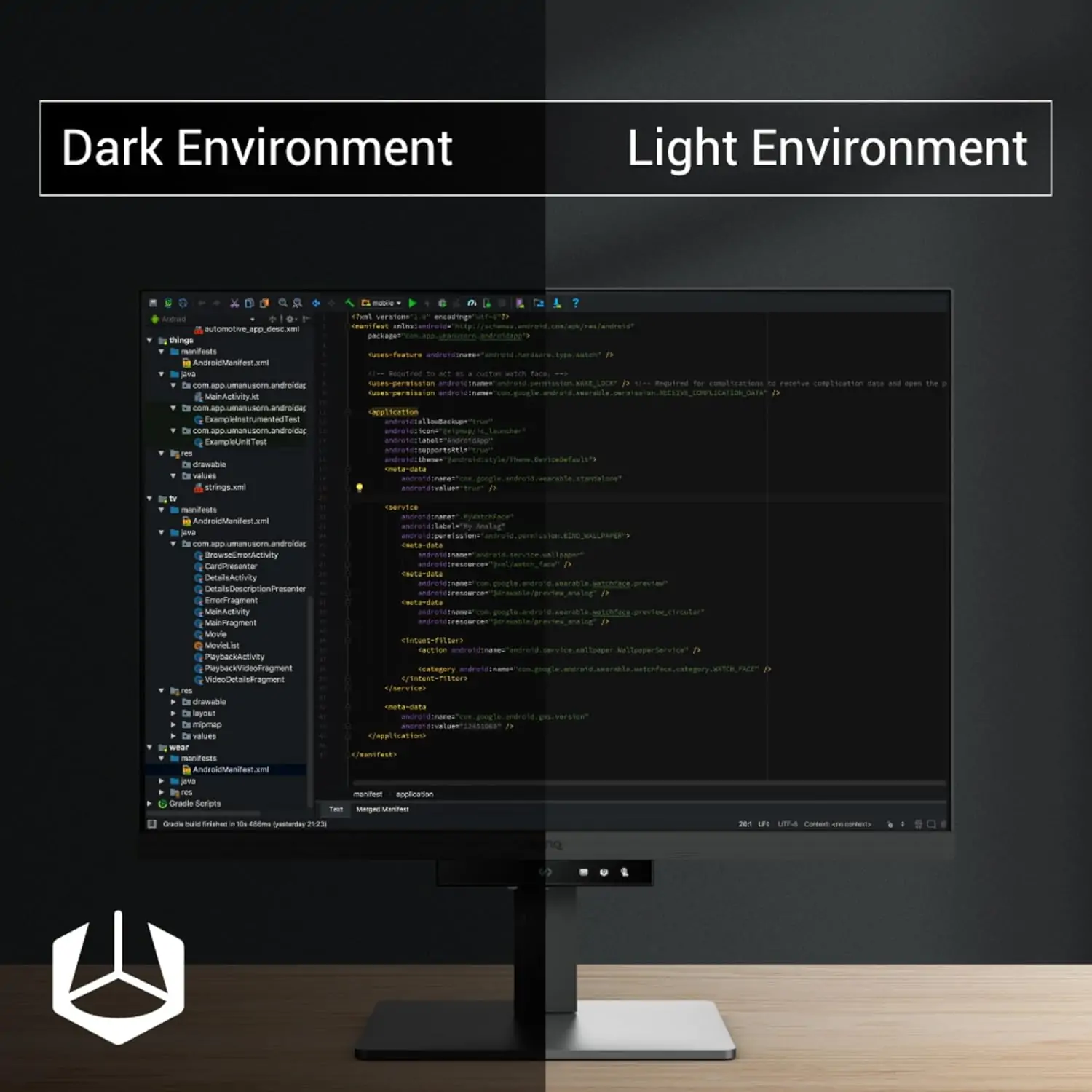 BenQ RD280UA 28.2” 4K+ 3840x2560 3:2 Special Ratio Programming Monitor with Ergo-Arm and Backlight | 90W USB Type-C|Advanced Coding Mode|Nano Matte Panel|Night Hours Protection|Coding HotKey 3 BenQ RD280UA 28.2” 4K+ 3840x2560 3:2 Special Ratio Programming Monitor with Ergo-Arm and Backlight | 90W USB Type-C|Advanced Coding Mode|Nano Matte Panel|Night Hours Protection|Coding HotKey - Image 3