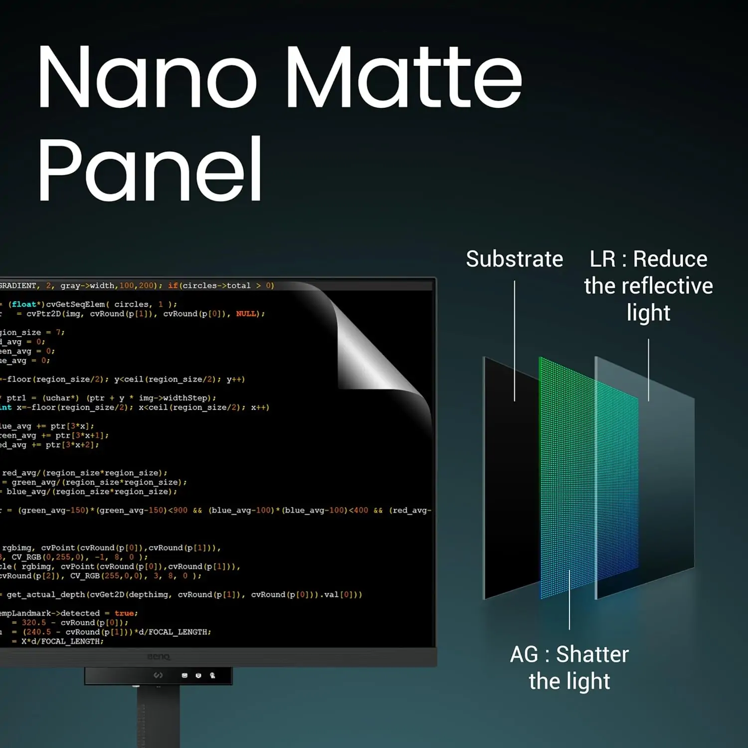 BenQ RD280UA 28.2” 4K+ 3840x2560 3:2 Special Ratio Programming Monitor with Ergo-Arm and Backlight | 90W USB Type-C|Advanced Coding Mode|Nano Matte Panel|Night Hours Protection|Coding HotKey 14 BenQ RD280UA 28.2” 4K+ 3840x2560 3:2 Special Ratio Programming Monitor with Ergo-Arm and Backlight | 90W USB Type-C|Advanced Coding Mode|Nano Matte Panel|Night Hours Protection|Coding HotKey - Image 14