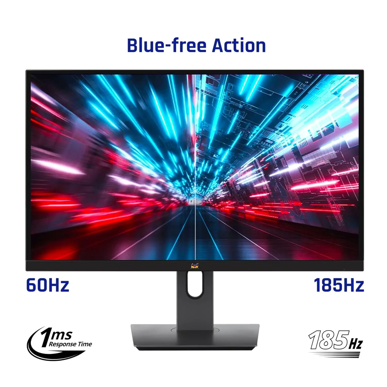 ViewSonic Gaming - VX2758A-2K-PRO-4 27inch 185 Hz IPS QHD 2K Gaming Monitor 1ms HDR10 FreeSync  137% sRGB Height Adjustment Swivel, Tilt, Pivot Eye Care 2 x HDMI DP - Image 7