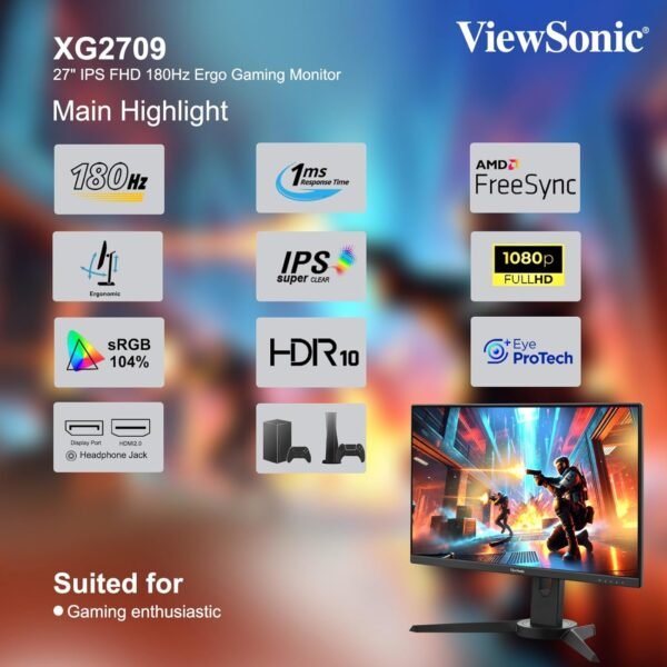 ViewSonic XG2709 features