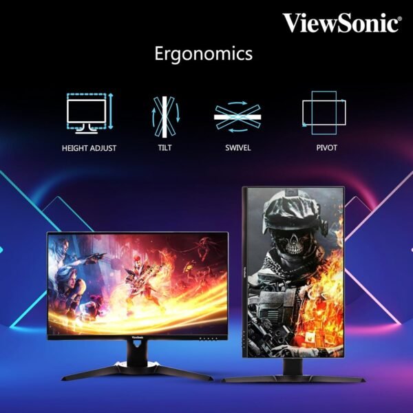 ViewSonic XG2709 ergonomics