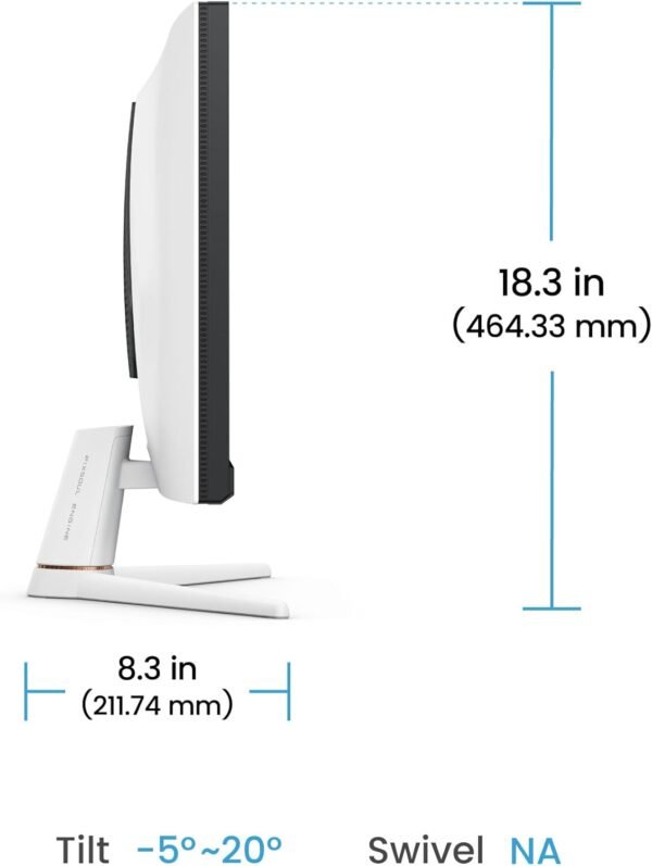 BenQ MOBIUZ EX271 height adjustment
