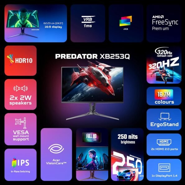 Acer Predator XB253Q F3