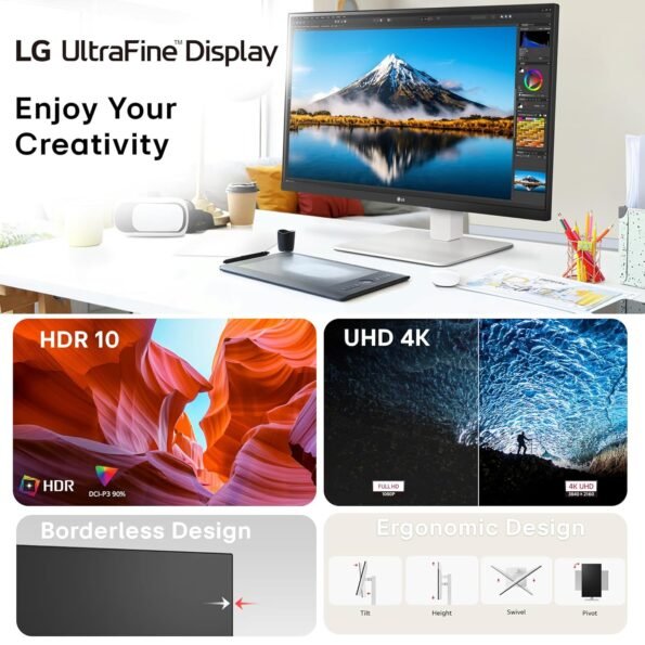 LG 27US550-W