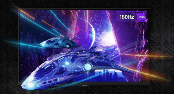 Ultra-Smooth 180 Hz Refresh & Quick Response