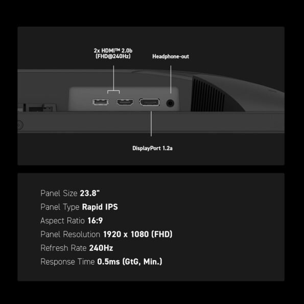 MSI MAG 245F X24 Gaming Monitor
