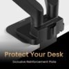 BenQ BDH01 Dual Ergo Monitor Arm