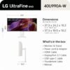 LG 40U990A-W