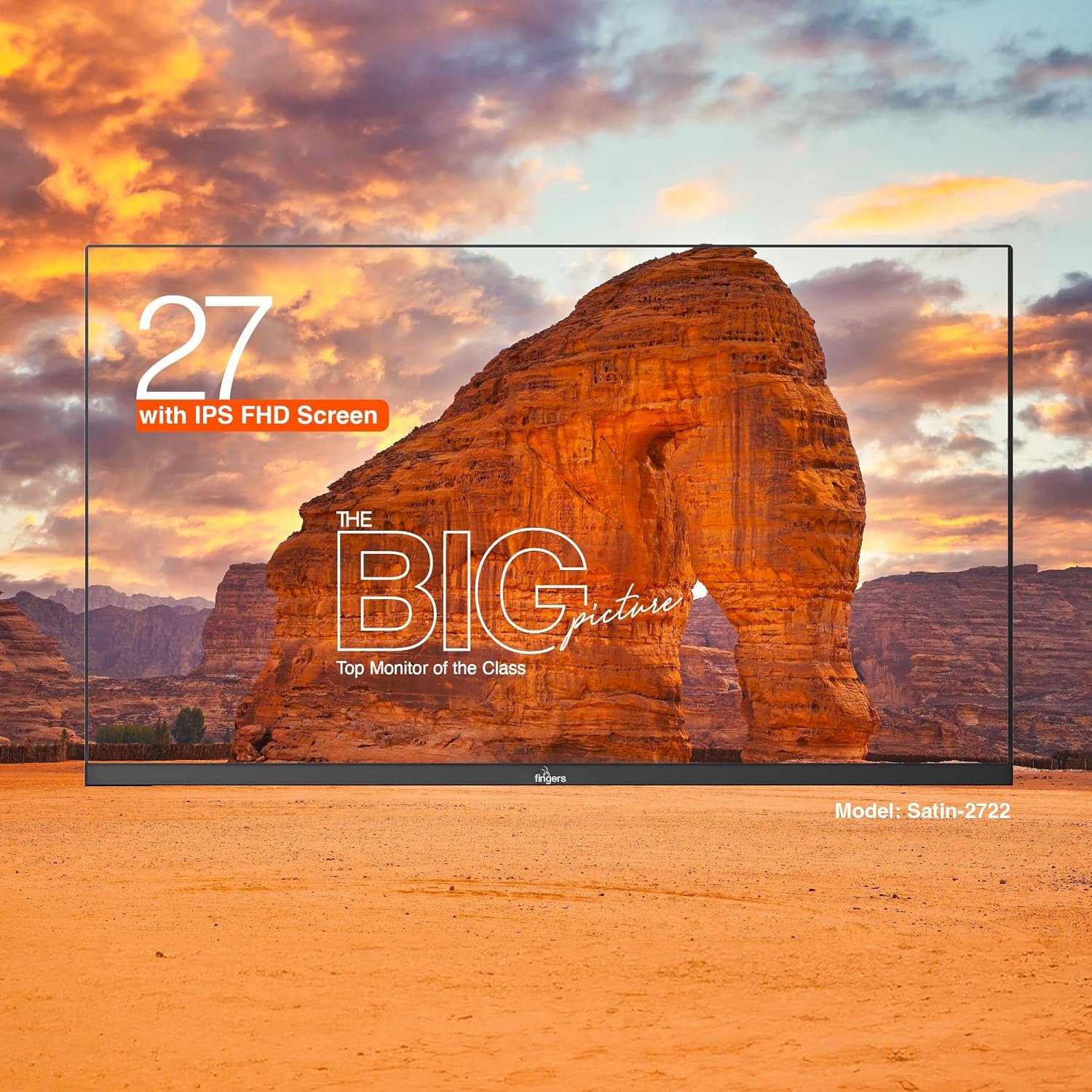 FINGERS Satin-2722 27 Inch 100Hz Full HD IPS Monitor 1 FINGERS Satin-2722