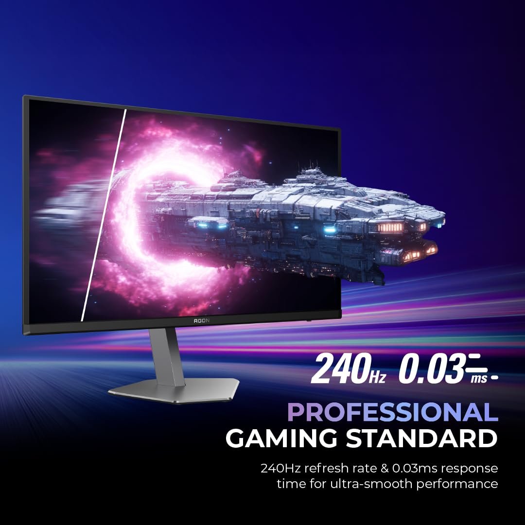 AOC AG276QZD2 27 Inch QHD QD-OLED 240Hz Gaming Monitor 2 AOC AG276QZD2