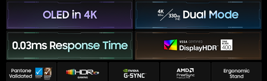 Samsung Odyssey OLED G7 LS32HG730SWXXL