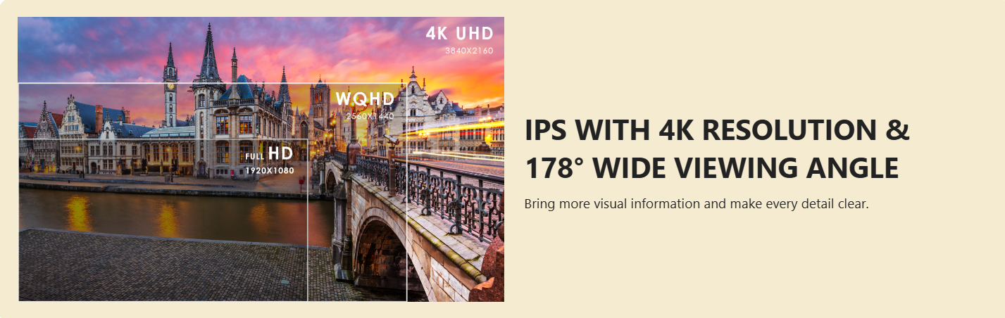 MSI Modern MD271UL 27 Inch 4K UHD IPS Monitor 2 MSI Modern MD271UL