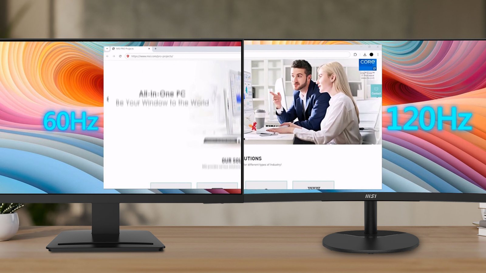 MSI PRO MP341CQ E12 34 Inch UWQHD 120Hz Curved Monitor 3 MSI PRO MP341CQ E12