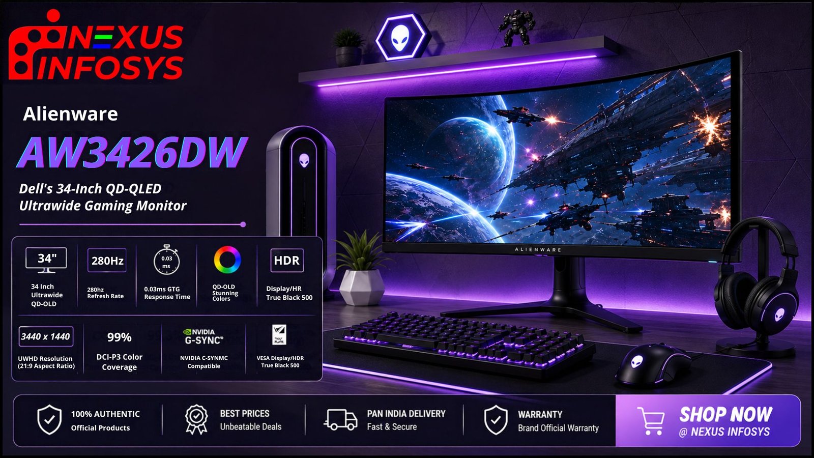 Alienware AW3426DW: Dell’s Ultimate 34‑Inch Ultrawide Gaming Monitor 2 Alienware AW3426DW: Dell’s Ultimate 34‑Inch Ultrawide Gaming Monitor