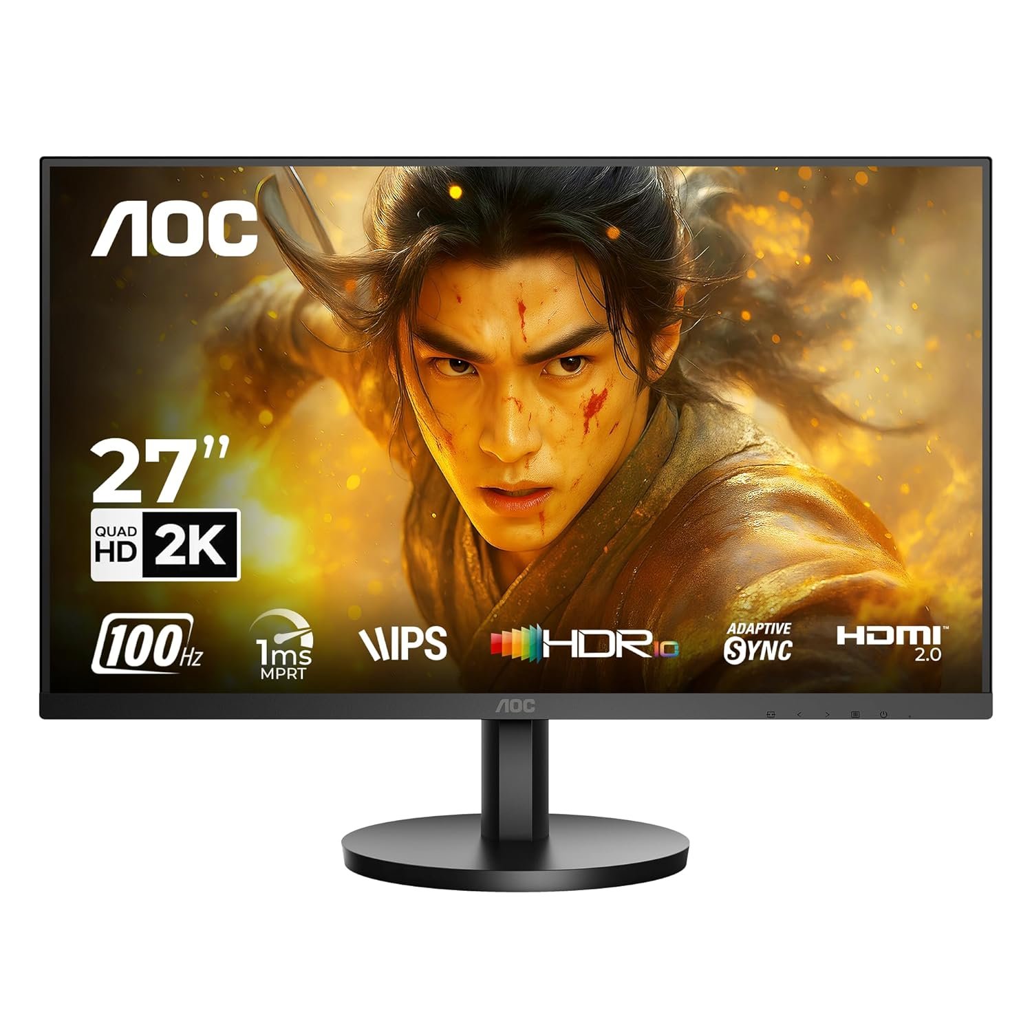 AOC Q27B3S2 27 Inch QHD 100Hz IPS Monitor with HDR10 1 AOC Q27B3S2