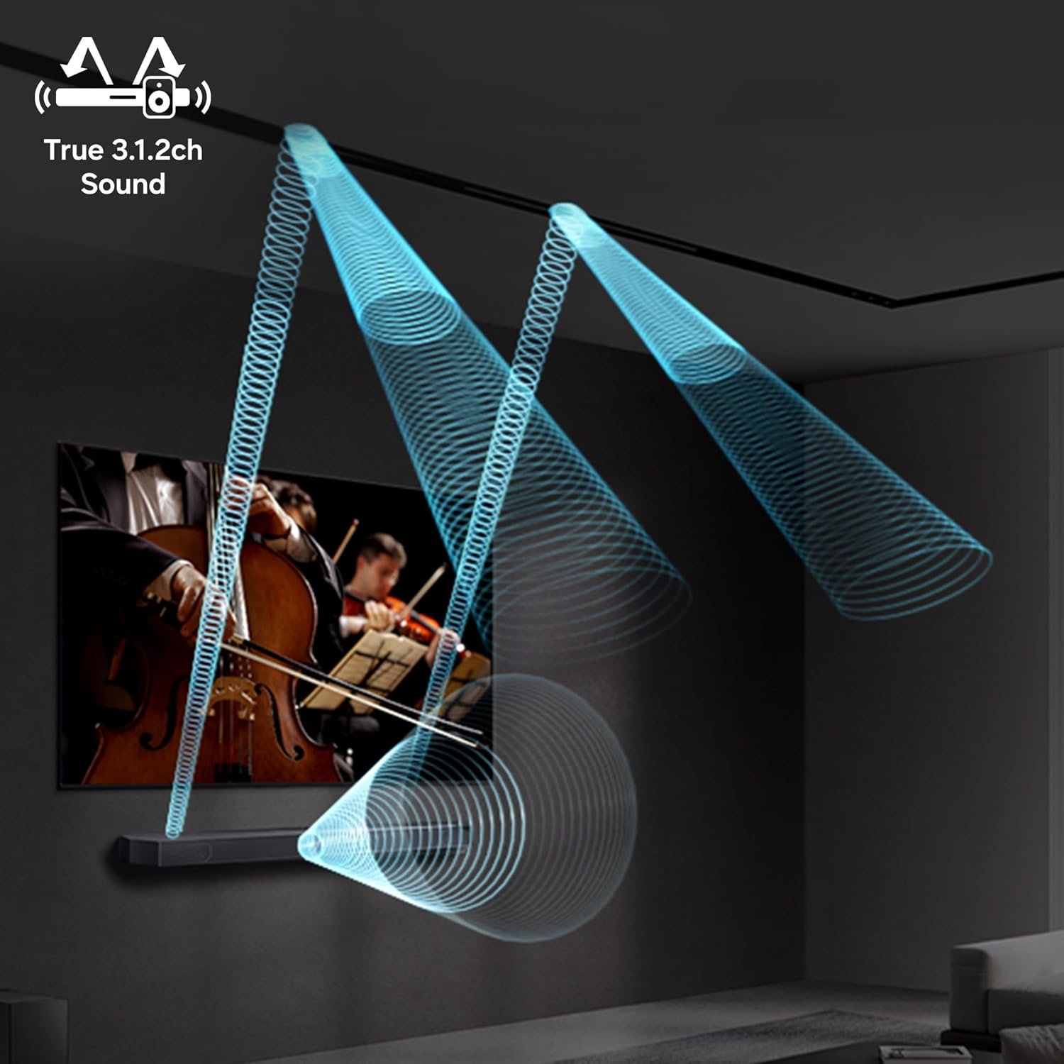 Samsung HW-Q990H 756W 11.1.4Ch Soundbar | Dolby Atmos & Q-Symphony 7 Samsung HW-Q990H
