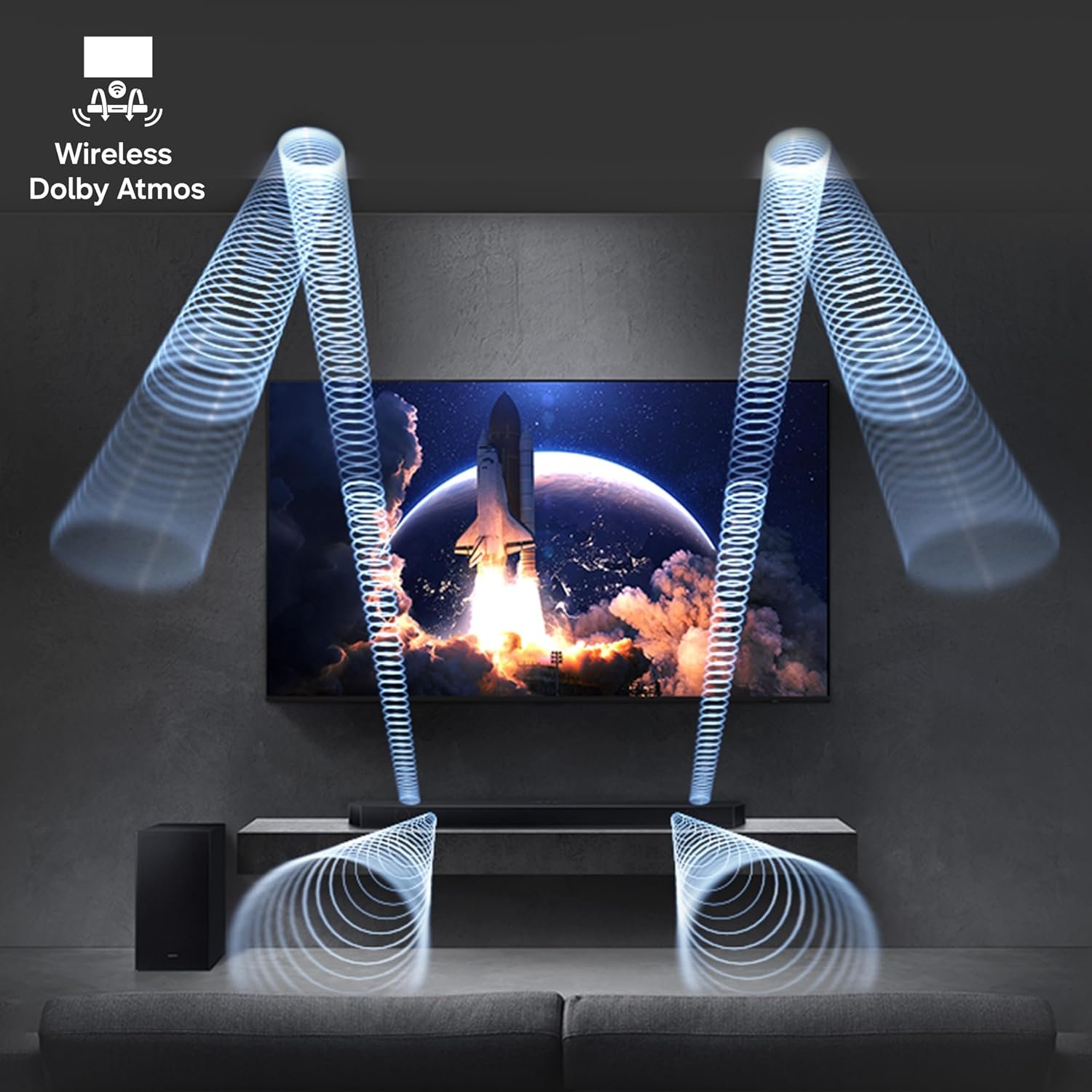 Samsung HW-Q990H 756W 11.1.4Ch Soundbar | Dolby Atmos & Q-Symphony 2 Samsung HW-Q990H