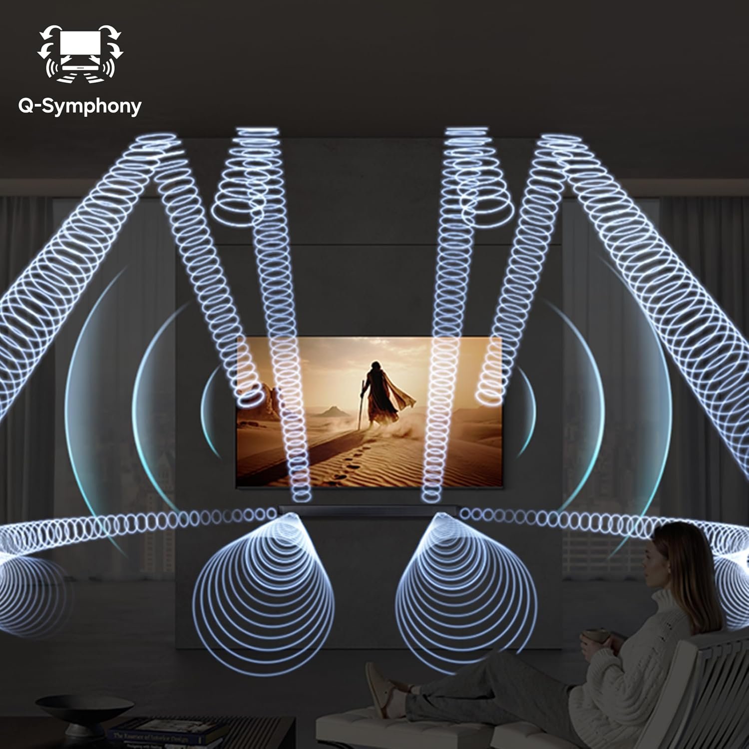 Samsung HW-Q990H 756W 11.1.4Ch Soundbar | Dolby Atmos & Q-Symphony 3 Samsung HW-Q990H