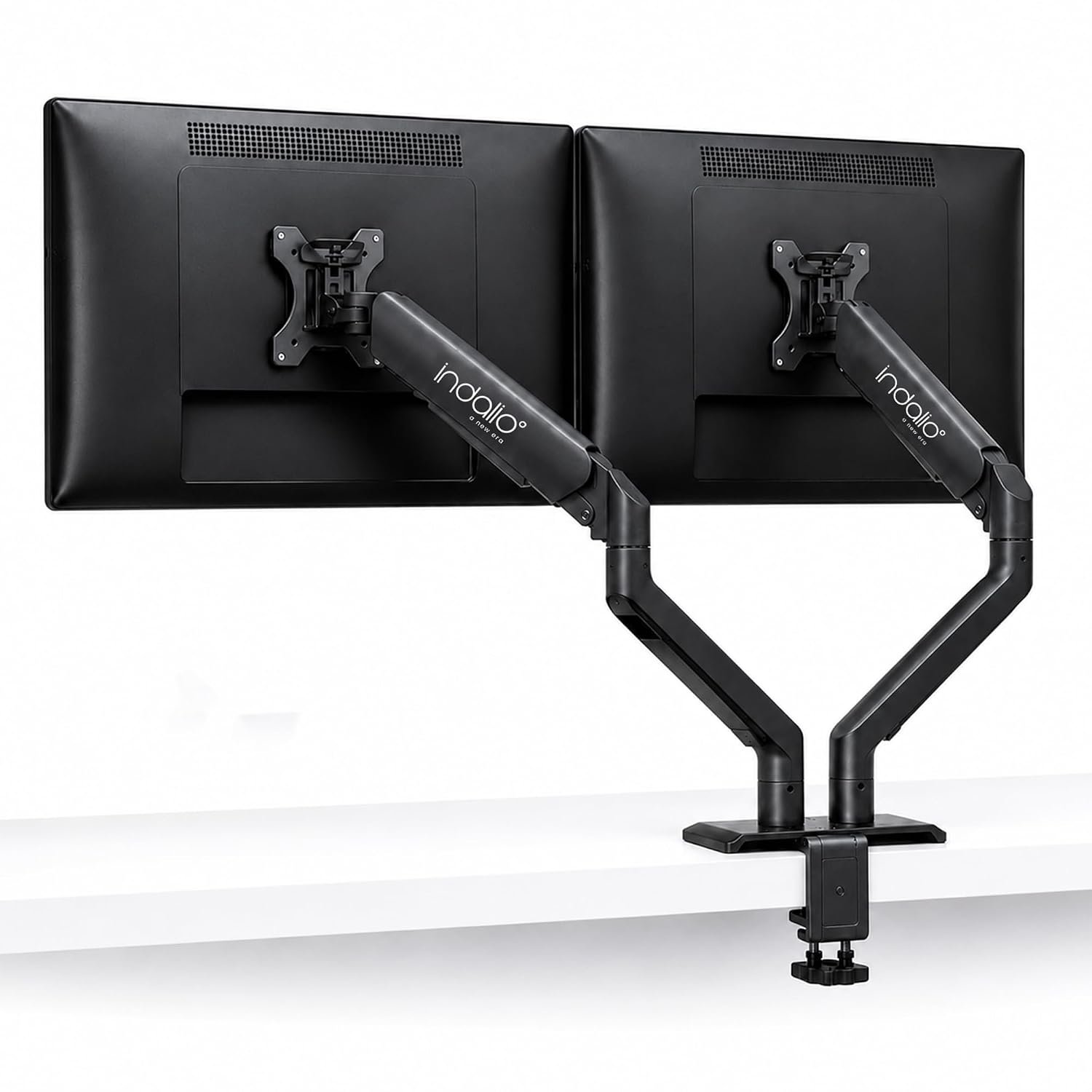 INDALIO Gas Spring Dual Monitor Arm