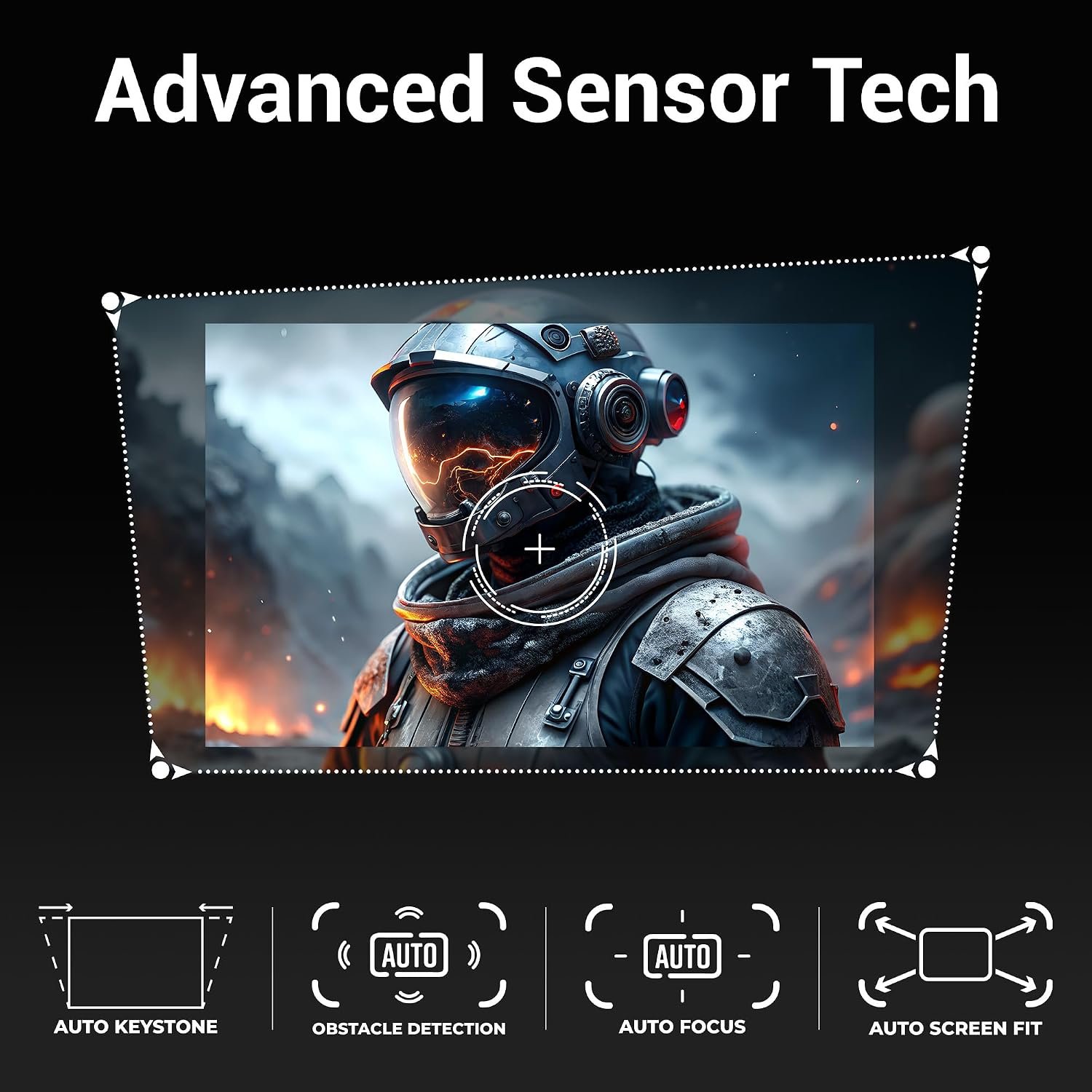 Zebronics PixaPlay 59 ZEB-SLP 2 Smart Projector with 1080p FHD, 23,000 Lumens, 200-Inch & Auto Setup 7 Zebronics PixaPlay 59