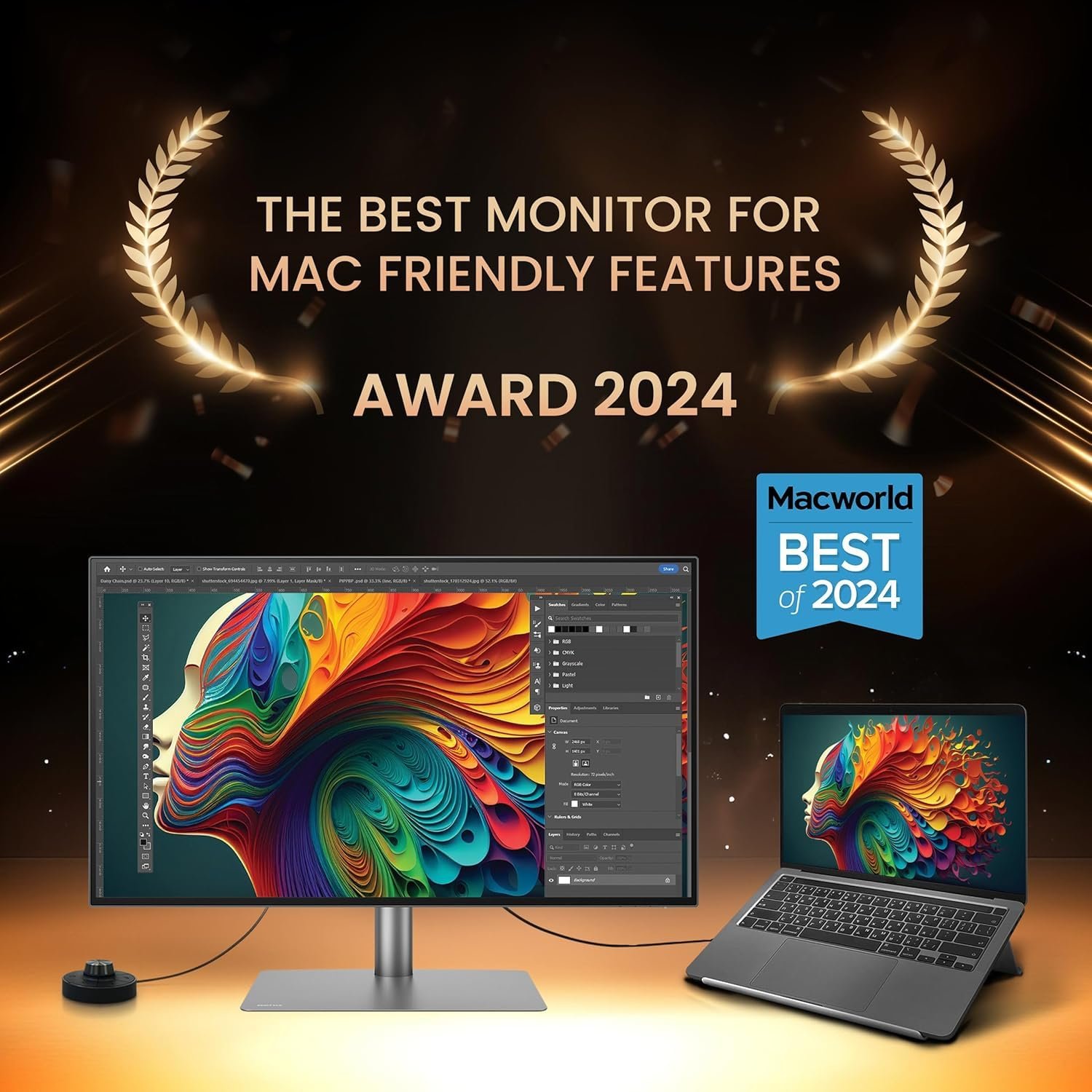 BenQ PV2750U 27 Inch 4K Professional Color Grading Monitor 3 BenQ PV2750U