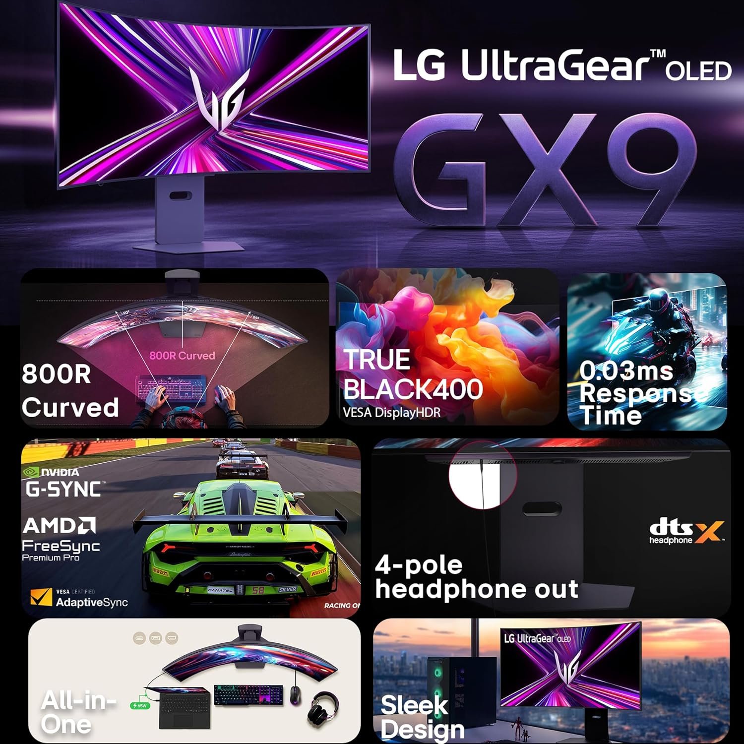 LG UltraGear 39GX900A 39-Inch 240Hz Curved OLED Monitor 8 LG UltraGear 39GX900A
