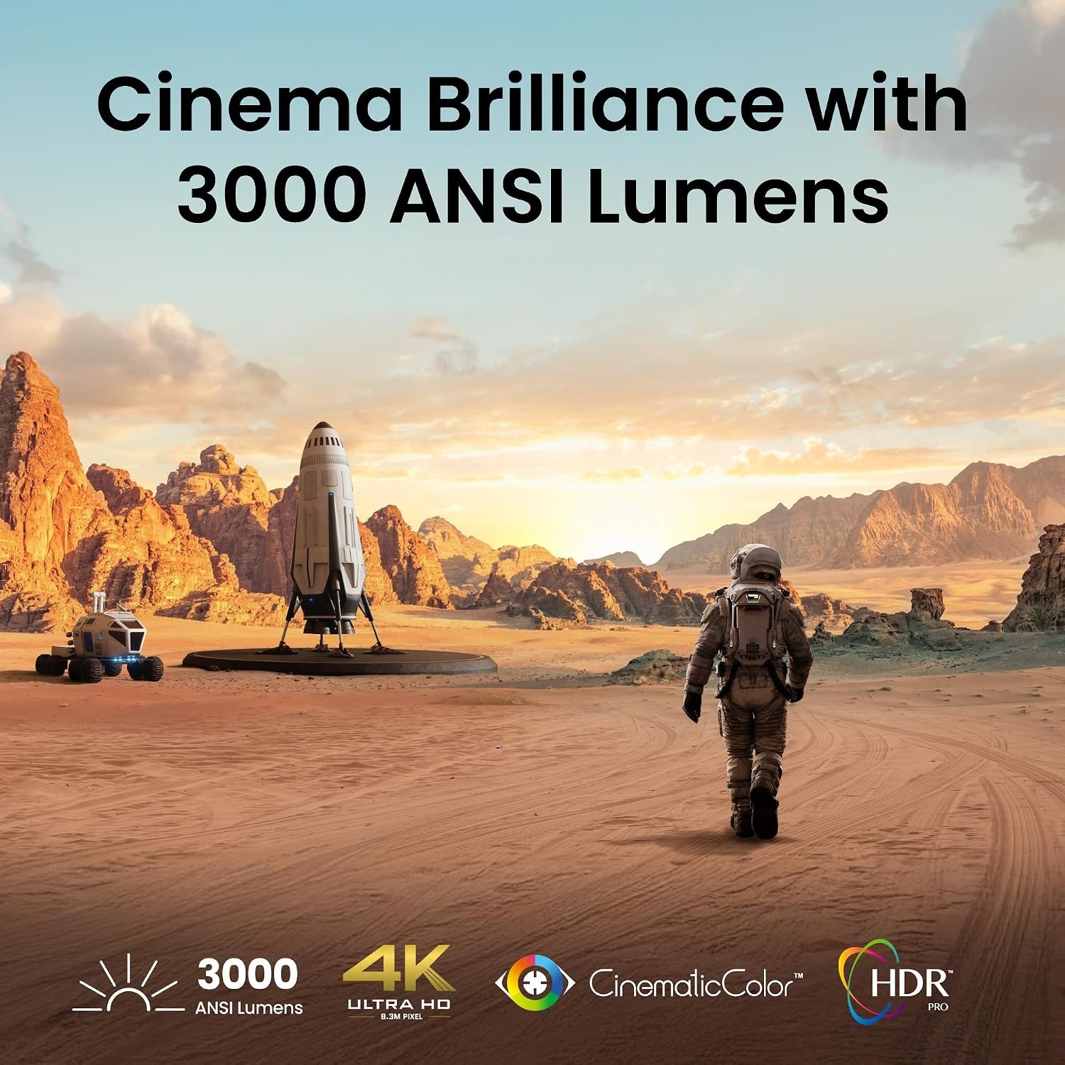 BenQ TK705i - 4LED 4K UHD Smart Home Cinema Projector with 3300 lumens 8 BenQ TK705i