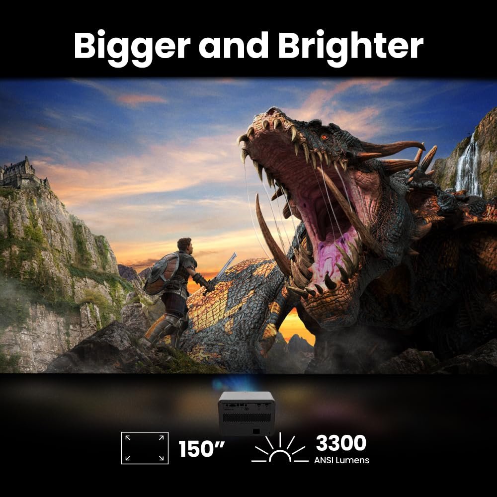 BenQ X3100i 4K HDR 4LED Projector with 3300 ANSI Lumens, 240Hz & Low-Latency Gaming 3 BenQ X3100i