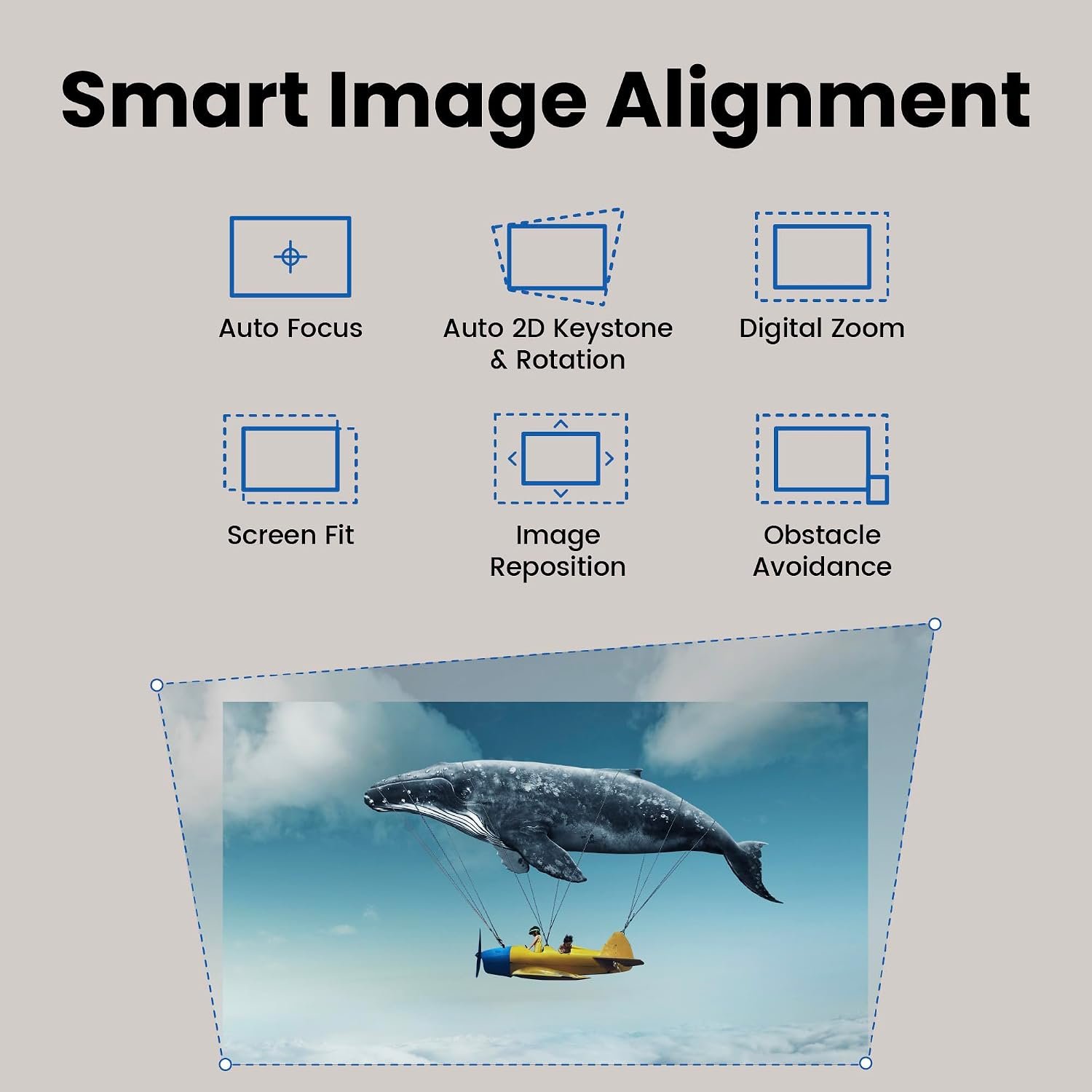 BenQ GP520 4K Home Entertainment Projector With 2600 ANSI Lumens, 180-Inch, HDR10+ & Google TV 6 BenQ GP520