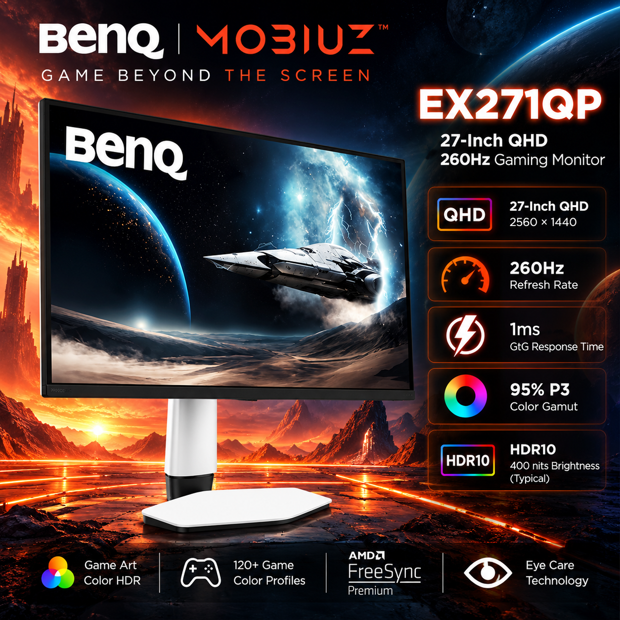 3 Upcoming BenQ MOBIUZ Gaming Monitors in India 26 BenQ MOBIUZ gaming monitors