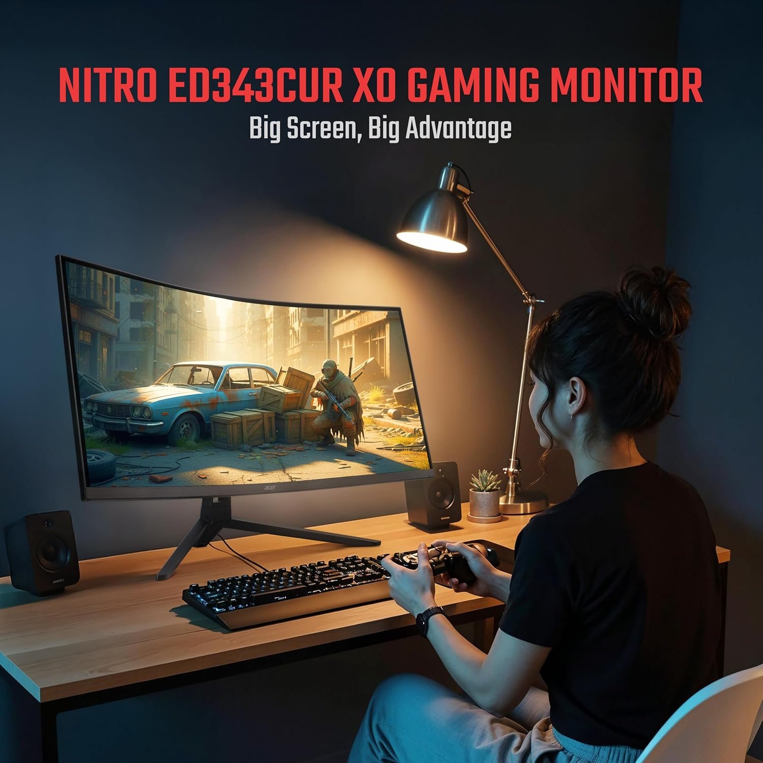 Acer Nitro ED343CUR X0 34 Inch UWQHD 200Hz Curved Gaming Monitor 7 Acer Nitro ED343CUR X0